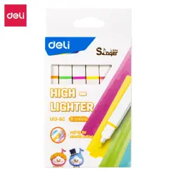 Deli U13-6c NEW | Highlighter Pack 6 pcs