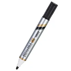 Deli EU00320 | Täzeden doldurylýan gara marker 2,0 mm