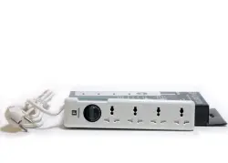 FLEXSTON PPC4U18 | Сетевой фильтр 4 розетки универсальные 306Дж