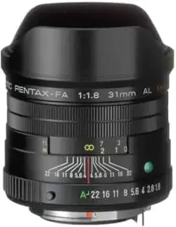 Pentax 20290 | Camera Lens 31mm f1.8AL Limited Pentax KAF Mount