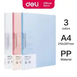 Deli 64516 | A4 Folder Polypropylene Durable