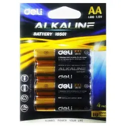 Deli No.82900 | AA Battery 4-Pack Reliable Power