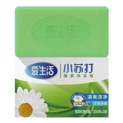 iLife ASF068 | Хозяйственное мыло с энзимом и содой 200г х 2 шт.