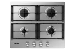 Samsung NA64H3010AS/WT | Gas Hob 4 Burners Stainless Steel