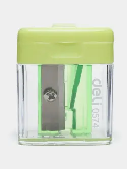 Deli 0574 | Pencil Sharpener Durable Plastic