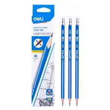Deli C001-HB | Графитовый карандаш HB 12 шт