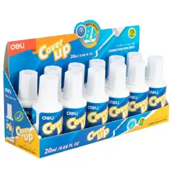 Deli E39291 | Correction Fluid 20Ml Quick-Dry
