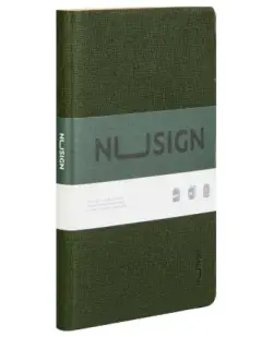Deli N118L | Notebook Khaki Durable Soft Cover