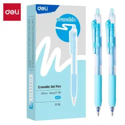 Deli G7-BL | Öçürip bolýan gel ruçka 0,5 mm