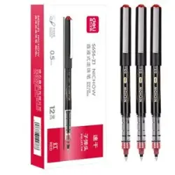 Deli S656-Z1 | Gel Pen Red 0.5 mm