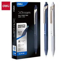 Deli Xtream Q88-BL | Ball Point Pen 0.7 mm Fine Tip