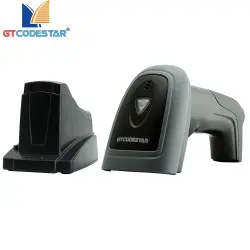 GTCODESTAR X-1901C | Беспроводной 2.4G 1D CCD сканер штрих-кодов с подставкой