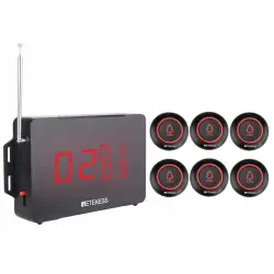RETEKESS TD136 | LED дисплей-приемник ресторанная система вызова POS