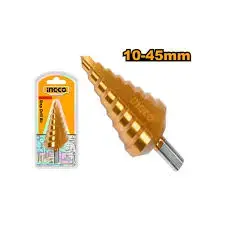 Step Drill Bit 10-45mm Ingco AKSDS10451