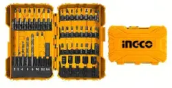 Ingco 45-Piece Impact Bit Set PH, PZ, SL for Professional Use