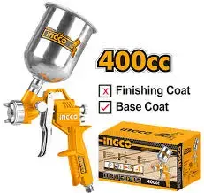Пистолет-распылитель Ingco ASG4041 400 куб.см для профессионалов и производства