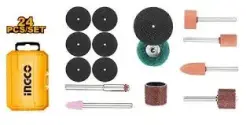 Ingco 25-Piece Mini Drill Accessories Set (AKMG5024) for Business