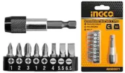 Ingco 9-piece Bit Set AKSD0071 for Professional Use