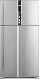 Hitachi 550L 4 gapyly sowadyjy, gök aýna, iki wilkaly, S/N R-W660PUC7X GS