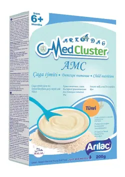 Каша рисовая AMC 200ГР – молочная, быстрорастворимая, для детского питания