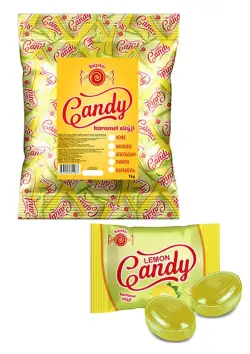 BALSEKER Lemon Flavored Candies 1KG – Quality Assured, Profitable Choice