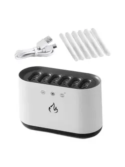 PPICKUP DYNAMIC HD-257 | LED Humidifier 900ml Fireplace Effect