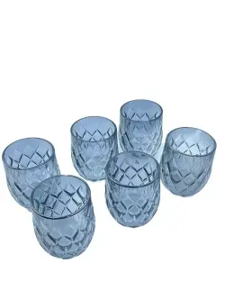 WZ WZ-5 | Owal stakanlar toplumy 6 sany kümüş-çal