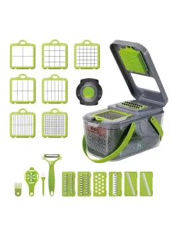 VEGGIE SLICER VEG-909 | Vegetable Slicer Set 22 pcs
