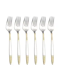 AVD AVD009 | Table Forks Set 6 pcs Stainless Steel Pattern