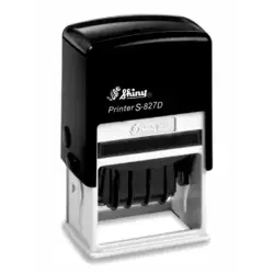Shiny S-827D | Date Stamp Self-Inking