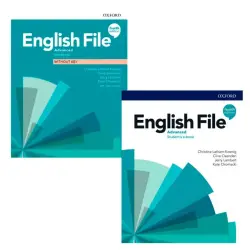 English File BK-00094769 | Student & Workbook Set Advanced 4th Edition +DVD
