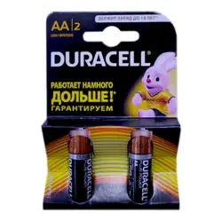 Duracell UP-00007788 | Батарейки AA 2 шт. Долговечная энергия