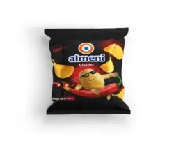 Almeni 4833003650516 | Potato Chips Natural Red Pepper 120g Pack