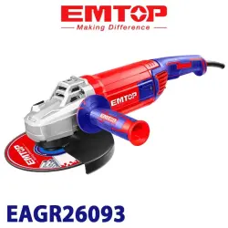 Emtop EAGR26093 | Angle Grinder 230mm 2600W