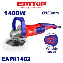 Emtop EAPR1402 | 180mm Polirowka 1400W