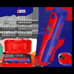 Emtop ECSR0403 | Mini Cordless Screwdriver Set 4V