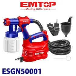 Emtop ESGN50001 | Пульверизатор 550Вт Краскопульт