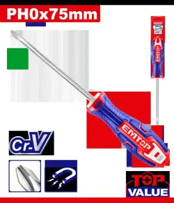 Emtop ESDRPH0075 | Отвертка Phillips 3.0мм x 75мм