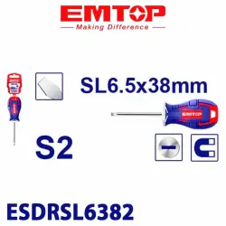 Emtop ESDRSL6382 | Ýyrmy Şurup Burawlaýjy 6,0mm x 38mm
