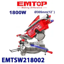 Emtop EMTSW218002 | Circular Saw 1800W 305mm