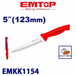 Emtop EMKK1154 | Кухонный нож 123 мм нержавеющая сталь упаковка 240 шт
