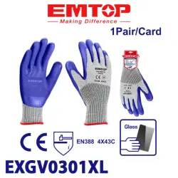 Emtop EXGV0301XL | Rezin Ellik XL Senagat Gaplama 120 sany