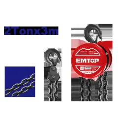 Emtop ECBK120 | Winç 2 tonna 3m kabel