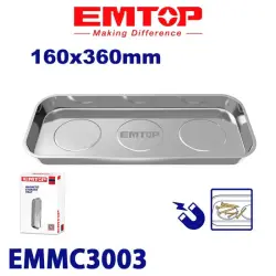 Emtop EMMC3003 | Magnetic Steel Tray 160x360mm