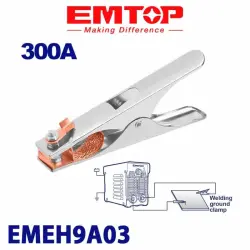 Emtop EMEH9A03 | Electrode Holder 300A Heavy-Duty