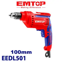 Emtop EEDL501 | Электрическая дрель 10мм 500Вт