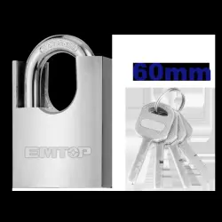 Emtop EPDKS6004 | Guarded Padlock 60mm Security Steel