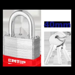 Emtop EPDKL4006 | Padlock 40mm Corrosion Resistant Steel