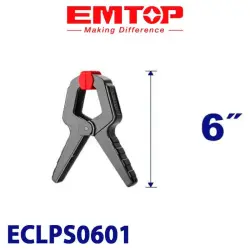 Emtop ECLPS0601 | Clamp 6r 15kg Heavy Duty