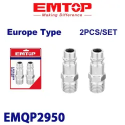 Emtop EMQP2950 | Набор штуцеров для компрессора 2шт 1/4 дюйма